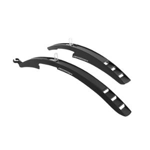 GARDE BOUE VTT 26 / 27.5" POLISPORT MISSISSIPI CLIPS NOIR (PR)