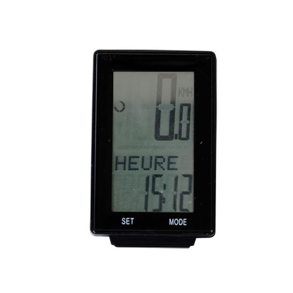 COMPTEUR VELO AV FIL ATOO 16 FCTS NOIR