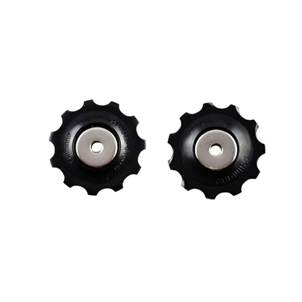 Galets de dérailleur Shimano 105 / SLX 11v 11 dents noir - Partie cycle