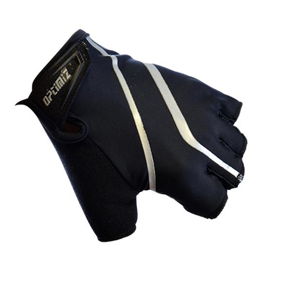 BICYCLE GLOVES -SUMMER- OPTIMIZ RIDE G200 BLACK SIZE: XL    (PAIR)