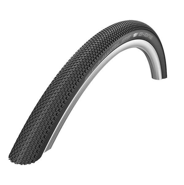 PNEU GRAVEL 27.5X2.10 TS SCHWALBE G-ONE BITE TLR NOIR (54-584) VAE / EBIKE 25 KM / H