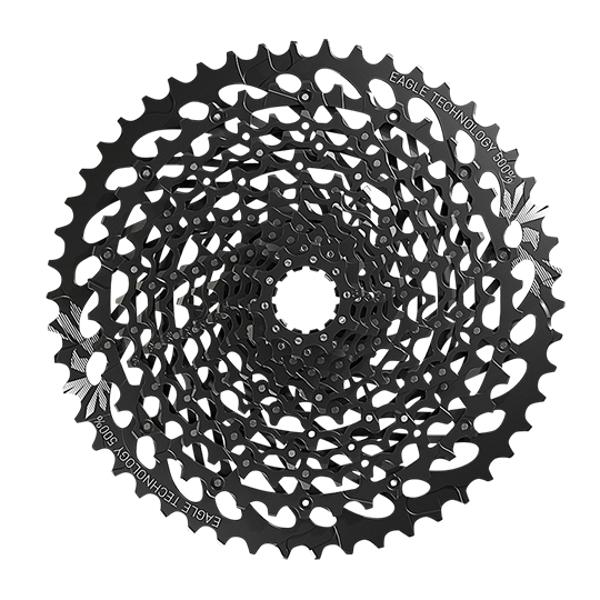 CASSETTE 12V. MTB SRAM XG-1275 GX EAGLE - 10-50DTS NEGRO (ÚNICAMENTE CUERPO SRAM XD)