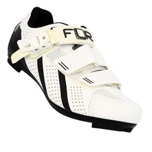 SHOE ROAD FLR PRO F15 S 43 WHITE 2 AUTO-GRIPPING TAPES + CLIC (PAIR)