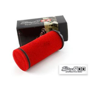 AIR FILTER STAGE6 COMPETITION LONG RED FOAM (Ø 35mm)