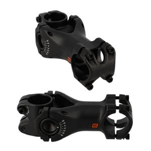 HANDLEBAR STEM ADJUSTABLE AHEAD SET 1''1/8 L100 ERGOTEC SWELL R ECO ALU BLACK -20/+40° (HANDLEBAR 31.8)