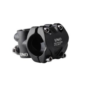 POTENCIA CARR/MTB AHEAD-SET 1 1/8 L45 UNO ALUMINIO NEGRO MATE ÁNGULO 0° (MANILLAR 31.8)