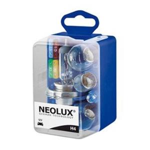 LAMPE / AMPOULE 12V  - COFFRET H4 NEOLUX