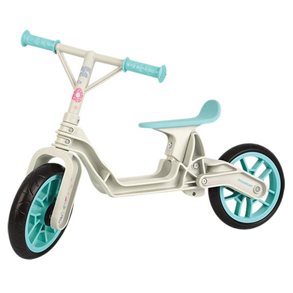 VELO SANS PEDALE DRAISIENNE 10" POLISPORT BALANCE BIKE CREME / BLEU