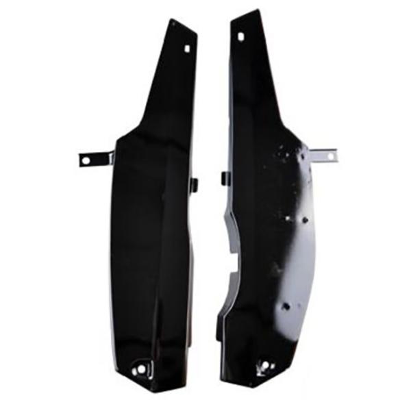 COWLING -SIDE- MOPED FOR MBK 51 BLACK (PAIR)