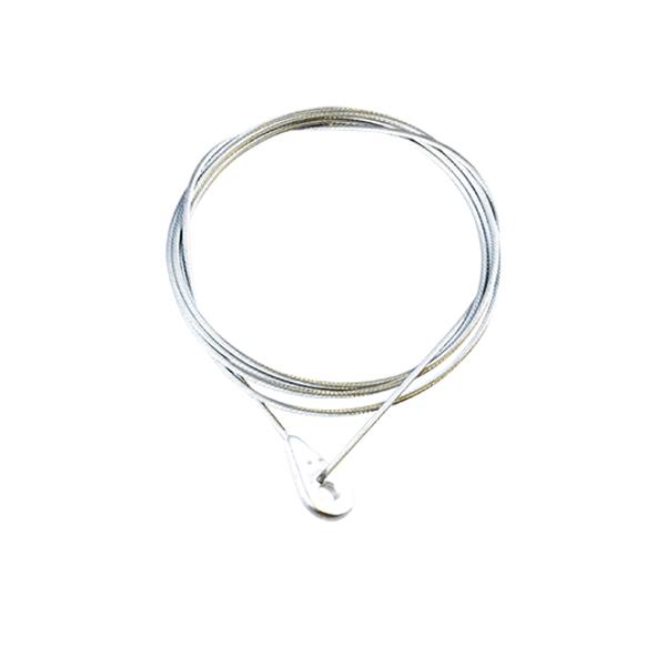 CABLE GARDEN EQUIPMENT/LAWNMOWER "EYELET/RING HEAD" (1.90m) Ø2.5mm