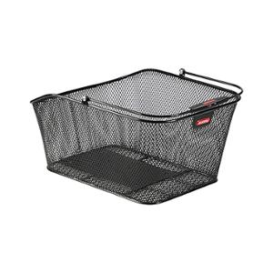 BASKET CLIP ON -FRONT- STEEL KLICKFIX CITY 20L BLACK 31X21X41cm -WITH KORBKLIP MOUNTING