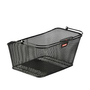 BASKET CLIP ON -FRONT- STEEL KLICKFIX CITY 20L BLACK 40X20X30cm -WITHOUT KORBKLIP MOUNTING
