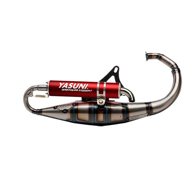 ESCAPE SCOOTER DE YASUNI R ADAPTADOR BOOSTER/BW'S/STUNT/SLIDER SILENCIADOR ROJO
