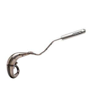 EXHAUST MOTO 50cc YASUNI CROSS ML FOR DERBI DRD/XRACE/XTREM/SMT/RCR SIL MAX ALU HIGH LEFT