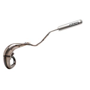 EXHAUST MOTO 50cc YASUNI CROSS ML FOR RIEJU RR/ YAMAHA DT50 SIL MAX ALU - HIGH LEFT
