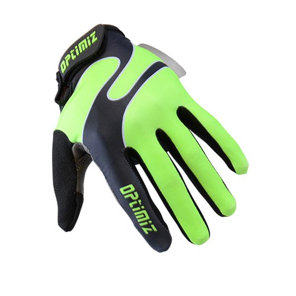 GANT VELO ETE OPTIMIZ URBAN G600 NOIR / VERT FLUO T. M (PR)