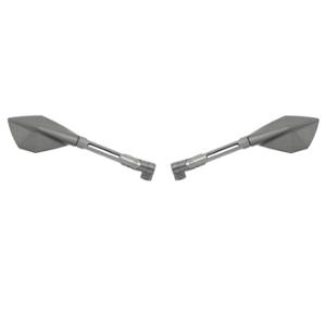 WING MIRROR -UNIVERSAL- TUN'R* ECHO ALU CNC LONG TITANIUM (PAIR)