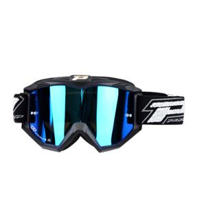 GOGGLES PROGRIP 3204 MATT BLACK -BLUE SCREEN ANTI-SCRATCH/ANTI-UV APPROVED