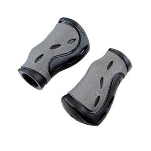 PUÑO BICICLETA PROGRIP 988 DUAL 85MM ERGONÓMICO GRIS/NEGRO (PR)
