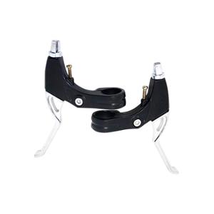 LEVER BICYCLE -BRAKE- MTB V-BRAKE 2 FINGERS CLARKS ALU BLACK/SILVER  (PAIR)