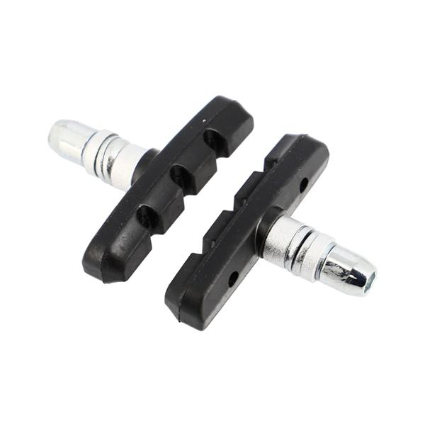BRAKE PAD HOLDERS -MTB- CLARKS SCREW ON V-BRAKE SYMETRICAL BLACK 60mm   (PAIR)