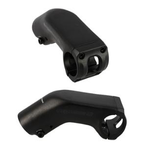 HANDLEBAR STEM E-BIKE AHEAD SET 1"1/8 L90 ERGOTEC HIGH BARRACUDA 31.8  ALU BLACK +20°