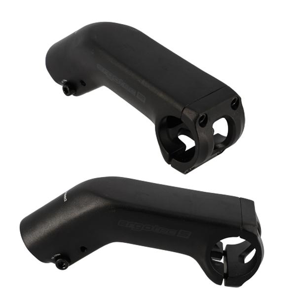 HANDLEBAR STEM E-BIKE 1"1/8 L110 ERGOTEC HIGH BARRACUDA 31.8 ALU BLACK + 20°