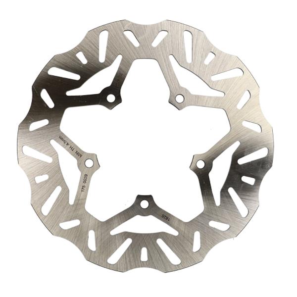 BRAKE DISC MAXI SCOOTER FR POLINI WAVE FOR 125/400/500 PEUGEOT SATELIS (Ø263)