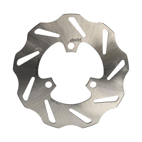 BRAKE DISC MOTO 50cc -REAR- POLINI FOR DERBI SENDA R-SM/XP6 22->/MRT/SMT/RCR (Ø 180 WAVE)