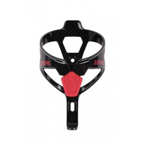 BOTTLE HOLDER ZEFAL PULSE A2 BLACK/RED 24g    -WITH ELASTOMER STRAP