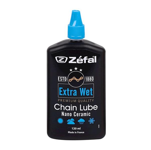 HUILE / LUBRIFIANT ZEFAL EXTRA WET LUBE CERAMIQUE TRES LONGUE DURABILITE (BURETTE 125ML)