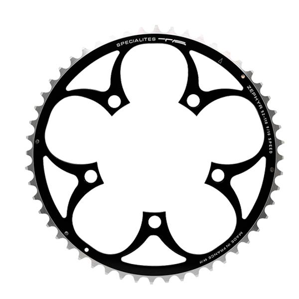 CHAIN RING ROAD Ø110 EXTER 42 TEETH BLACK ZEPHYR (COMP.SHIMANO) TA