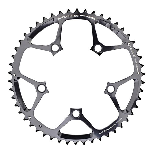 CHAIN RING ROAD Ø110 INTER 38 TEETH BLACK SYRIUS TA 11 SPEED