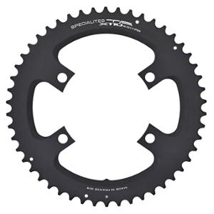 CHAIN RING ROAD Ø110 EXTER 53 TEETH BLACK X110 (COMP.SHIM.9000/6800/5800 4 SPOKES) TA 11 SPEED.