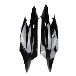 REAR PANELS TUN'R FOR 50/125 KYMCO AGILITY RS/NAKED BLACK PAINTED