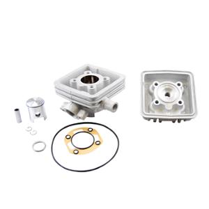 CYLINDER KIT MOPED ALU DOPPLER ER1 FOR PEUGEOT 103 SPX/RCX/SP LIQUID (VERTEX PISTON -1 RING)