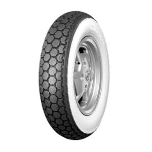 TYRE -SCOOTER-  10 3.50 X 10 CONTINENTAL K62 WW REINF 59J TL WHITE WALLED