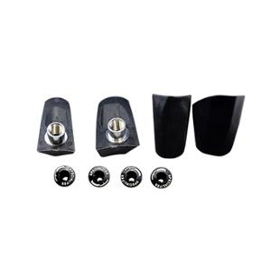 CACHE VISSERIE PLATEAU X110 COMPATIBLE SHIMANO ULTEGRA R8000 11V. NOIR TA (X4)