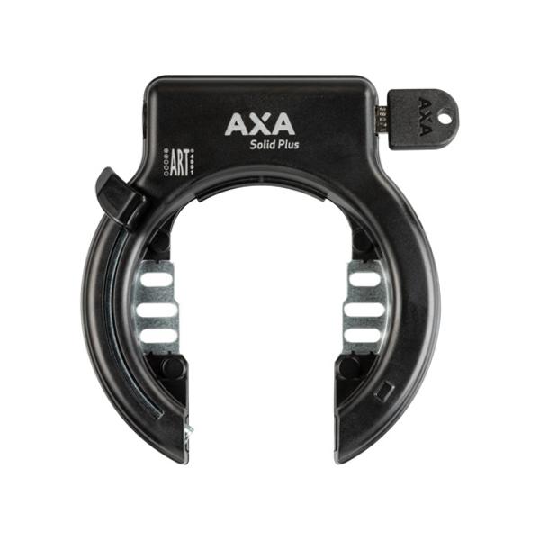 ANTIVOL VELO FER A CHEVAL AXA SOLID PLUS NOIR (OUVERTURE 50MM / OPTION CABLE ANTIVOL)