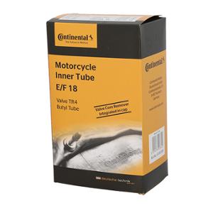INNER TUBE -MOTORCYCLE- 18 3.50-4.25 X 18 CONTINENTAL E/F 18 TR4