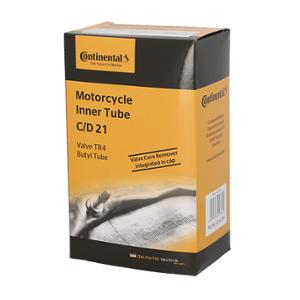 INNER TUBE -MOTORCYCLE- 21 2.75-3.00 X 21 CONTINENTAL C/D 21 TR4