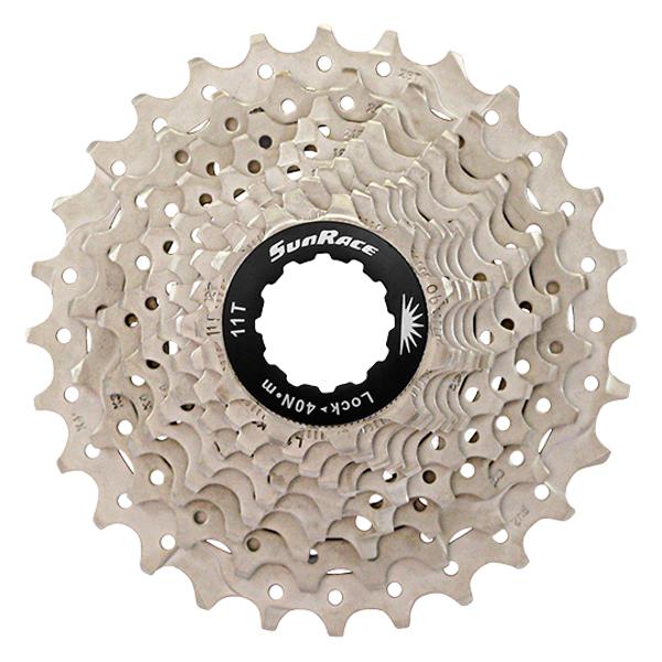 CASSETTE 10V. ROUTE SUNRACE CSRS0 METALLIC - 11-28DTS (COMPATIBLE SHIMANO)