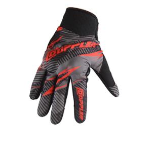 GLOVES CROSS DOPPLER BLACK/RED T 09 (PAIR) M