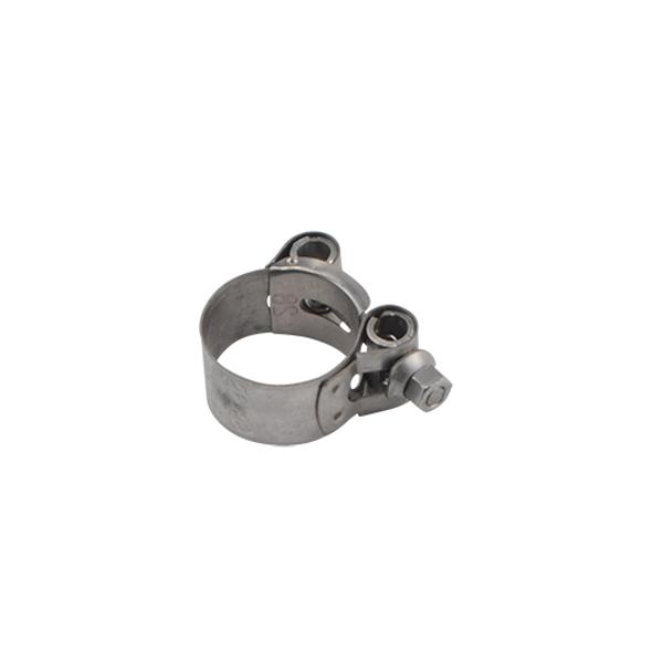 COLLIER ECHAPPEMENT / POT MOTO INOX 29-31 MM (X1)