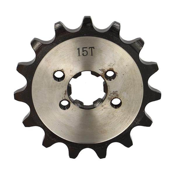 PIGNON MECABOITE D15 DOPPLER ADAPT. DERBI SENDA / GPR / GSM 1999-> 420 15 DTS - COATING NOIR