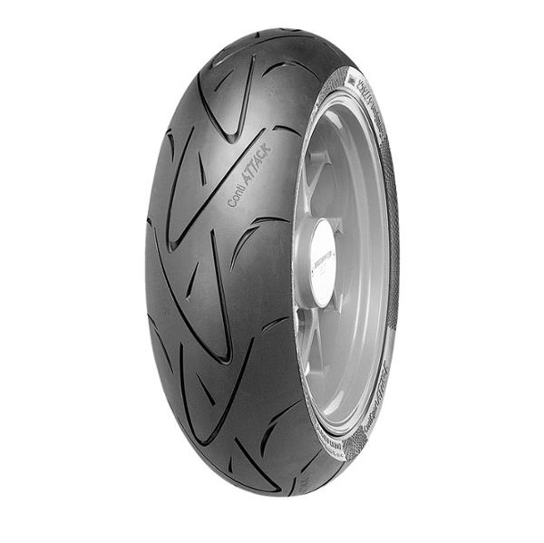 PNEU MOTO 17" 180 / 55 ZR 17 CONTINENTAL CONTISPORT ATTACK M / C 73(W) TL