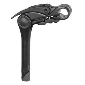 HANDLEBAR -ADJUSTABLE PLUNGING Ø22.2- PROMAX ALU BLACK OPENS TO 70° -HANDLEBAR 25.4mm