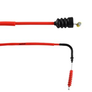 CABLE -CLUTCH- MOTO DOPPLER TEFLON FOR  RIEJU MRT/RS3/NK3/RS2 ->2018 RED