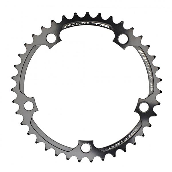 CHAIN RING -ROAD- Ø130 INTER 38 TEETH ANTHRACITE HEGOA (COMP.SHIMANO) TA