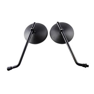 WING MIRROR -UNIVERSAL- TUN'R* CAFE RACER Ø 10 BLACK (PAIR)